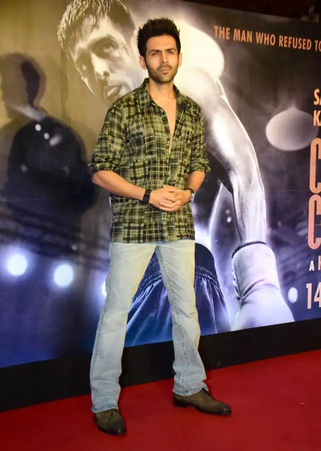 Bollywood Celebrities at Hindi Movie Chandu Champion Special Screening